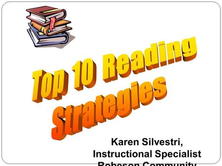 Karen Silvestri, Instructional Specialist Robeson Community College