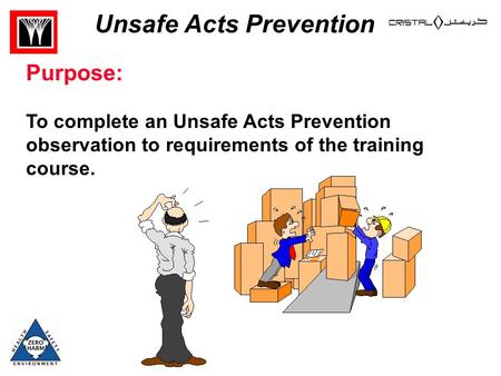 Unsafe Acts Prevention