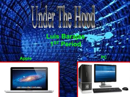 Luis Barajas 1 ST Period Apple PC. Places to Save Your Files Hard Drive Flash Drive File iCloud Floppy Disk CD’s.