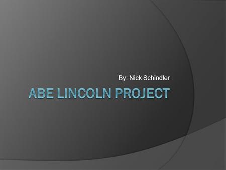 By: Nick Schindler. Illinois v. Overholt & Squier  Created/Published;January 29, 1857 Christian County, Illinois  Notes:Autograph document. Lawyer Lincoln.