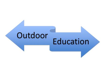 Outdoor Education. Assignment Include the days Date Exact location Venue Include times, date & days Departure & Return Time.