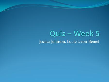 Jessica Johnson, Louie Livon-Bemel. Question 1 When converting a narrative requirements document into an ERD, which of the following would potentially.