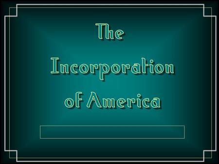 Essential Question Industrialization increased the standard of living and the opportunities of most Americans, but at what cost?