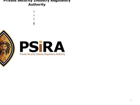 1. ANNUAL REPORT 2009/2010 PRIVATE SECURITY INDUSTRY REGULATORY AUTHORITY PRESENTATION TO THE PORTFOLIO COMMITTEE ON POLICE 2 November 2010 2.