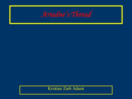 Ariadne’s Thread Kristian Zarb Adami. Simulator Aims ۞ Provide the system architect a tool to visualise trade-offs in designs ۞ Provide the scientist.