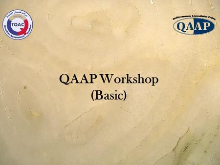 QAAP Workshop (Basic). Conduct of the peer review * Commitment * Contribution to a smooth and effective process * The Developmental Engagement Report.