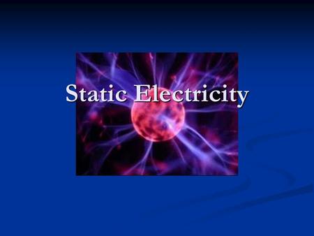 Static Electricity. Water and Static Electricity Video on  Video on