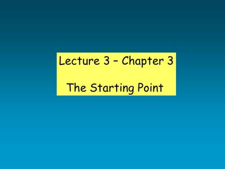 Lecture 3 – Chapter 3 The Starting Point. Science/Research Terminology Variables Variable: Any measurable aspect of behavior or influence on behavior.