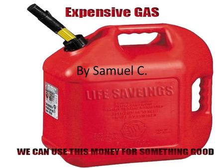 By Samuel C.. There was different prices on different spots of the land.The more red it is the more expencive the gas is.