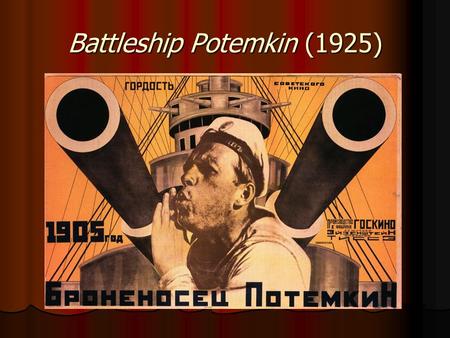 Battleship Potemkin (1925). Eisenstein shooting Potemkin.