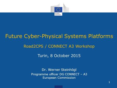 Future Cyber-Physical Systems Platforms