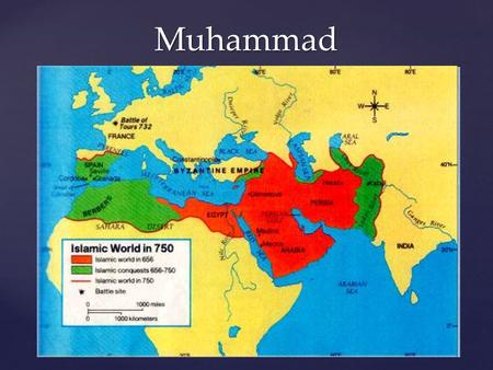 Muhammad. Arabia During Muhammad’s Time  Mecca  Trading town only; no agriculture  Popular stopping point for caravans  By 6 th century, Mecca very.