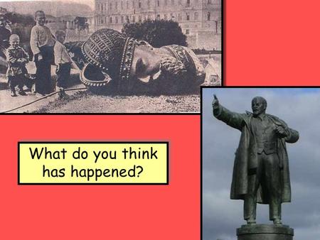 What do you think has happened?. Its all a question of timing! In 1917 Russia was still using the JULIAN calendar. The rest of Europe used the GREGORIAN.