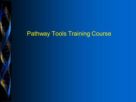 Copyright © 1997 Pangea Systems, Inc. All rights reserved. Pathway Tools Training Course.