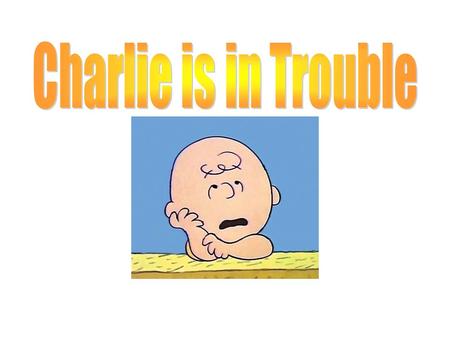 Can you help Charlie Brown? He is not doing a good job being respectful, responsible, safe, and caring. Can you figure out what he is doing wrong and.