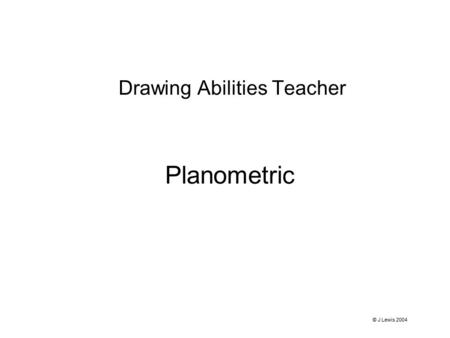 Drawing Abilities Teacher