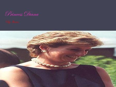 Princess Diana By Ikram.