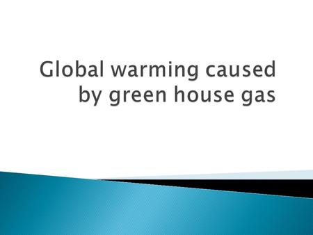 1 Cause of global warming-CO2- 2 The way to decrease CO2-eco car- 3 The problems of eco car 4 Organization 5 Discussion question.