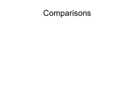 Comparisons. Architecture Please compare each of the images represented in these pairs— you are being offered three different sets of buildings to consider.