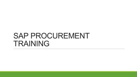 SAP PROCUREMENT TRAINING. Office Depot Purchasing – Master Agreement Using: https://business.officedepot.com/ https://business.officedepot.com/ Contact: