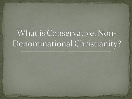 God did not design a fragmented church. Matthew 16:18; John 17:20-21; 1 Corinthians 14:33 Why is this point about the church so important? Ephesians 1:22-23;