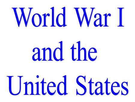 To prepare to go to war, the U.S. government had three huge tasks: 1. Secure the necessary weapons, food, and supplies to support an army. 2. Find enough.