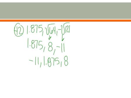  I can identify and use the properties of real numbers.