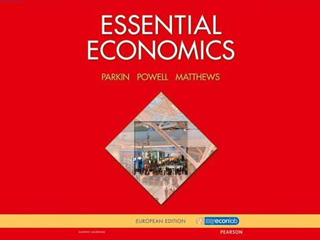 3 CHAPTER Demand and Supply © Pearson Education 2012 After studying this chapter you will be able to:  Describe a competitive market and think about.