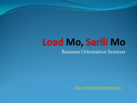 Business Orientation Seminar