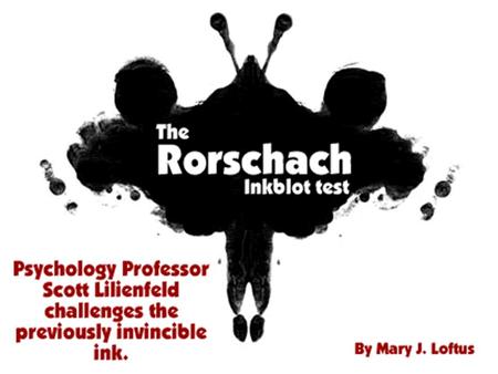 Rorschach - the Ink Blot Principles of Design – Focal Point.