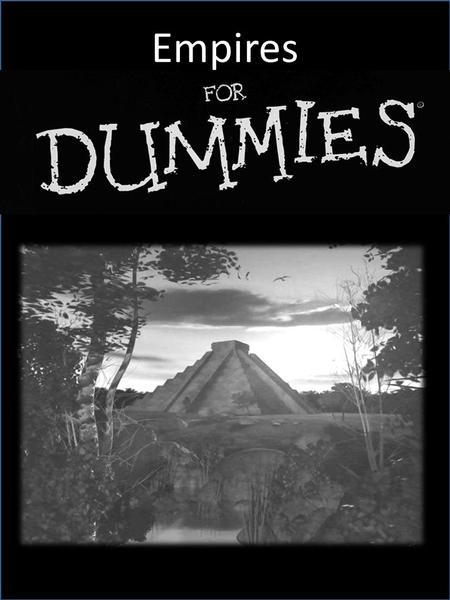 Empires. Introduction Define empire: Give an example of some famous empires: Explain why YOU think civilizations and those in power or country of a country.