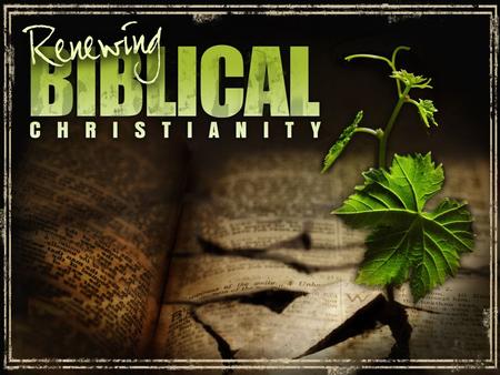 Some False Substitutes and the True Source GOALS Connect the timeless truth of God’s Word to current lifestyle, cultural and theological issues Connect.