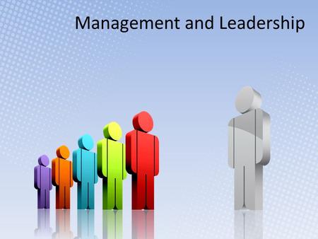 Management and Leadership. Frank faced a number of challenges as he sat at his work station Monday morning. He is a supervisor of a production line at.