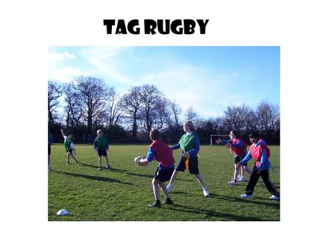 Tag Rugby.