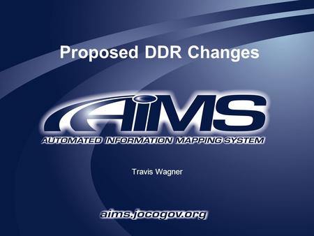 Proposed DDR Changes Travis Wagner. Problems with DWG/DXF files via DDR Issues we have heard: –Current method of block creation causes AutoCAD to crash.