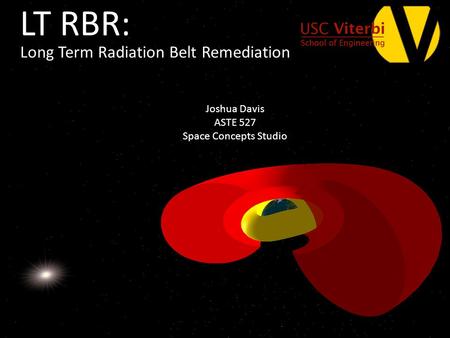 LT RBR: Long Term Radiation Belt Remediation Joshua Davis ASTE 527 Space Concepts Studio.