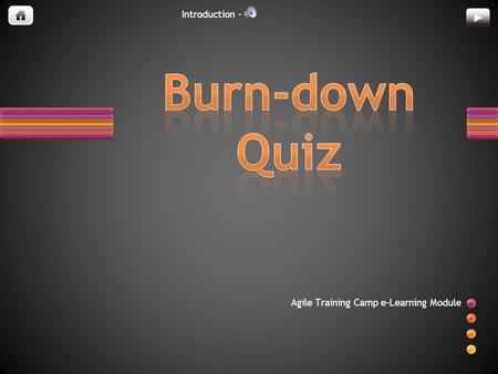 Agile Training Camp e-Learning Module Introduction -