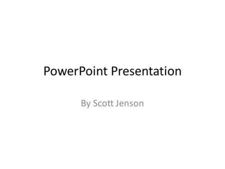 PowerPoint Presentation