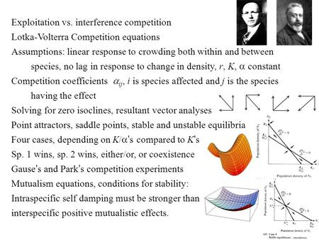 Exploitation vs. interference competition