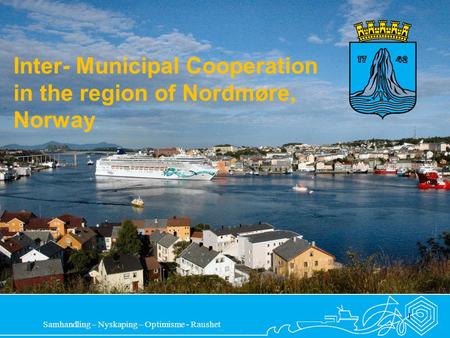 Inter- Municipal Cooperation