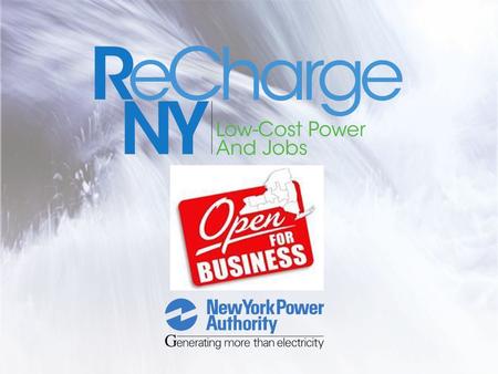 Information from 2011 CFA  1,009 applications received by January 27, 2012  517 allocations approved by the NYPA Board of Trustees on April 24, 2012.