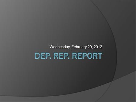 Wednesday, February 29, 2012. Geography  GSA Meeting tomorrow at 6:30pm in Somerville Speaker Series:  Who: Idowu Ajibade (Grad Student) When: This.