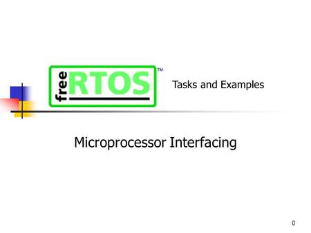 Overview Task State Diagram Task Priority Idle Hook AND Co-Routines