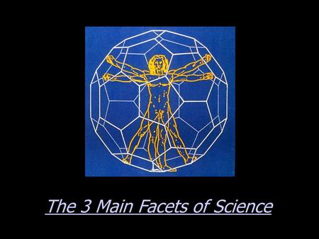 The 3 Main Facets of Science. Artists and Science © Urania William Blake.