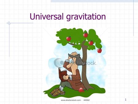 Universal gravitation