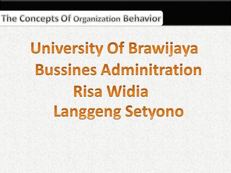 1.Understanding the behavior that occurs within the organization. 2.Finding and Analyze number of variables that affect productivity, absenteeism, employee.