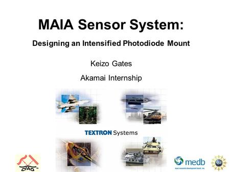 Designing an Intensified Photodiode Mount