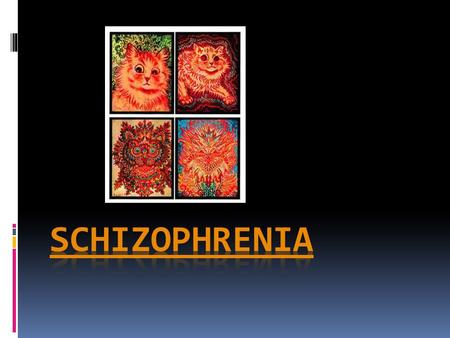 Schizophrenia A. Two or more of the following, each present for a significant portion of the time during a 1-month period** 1. Delusions 2. Hallucinations.