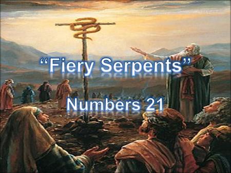 “Sinful Census” Numbers 21 begins with the statement, “When the Canaanite, the king of Arad, who lived in the Negev, heard that Israel was coming by the.