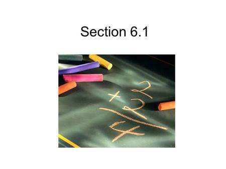 Section 6.1. Law of Sines Use the Law of Sines when given: Angle-Angle-Side (AAS) Angle-Side-Angle (ASA) Side-Side-Angle (SSA)